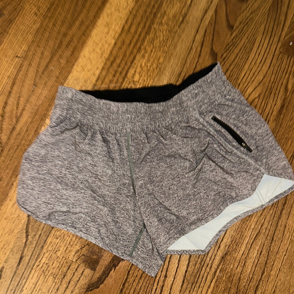 Lululemon Athletica Gray Athletic Shorts Lightweight Performance